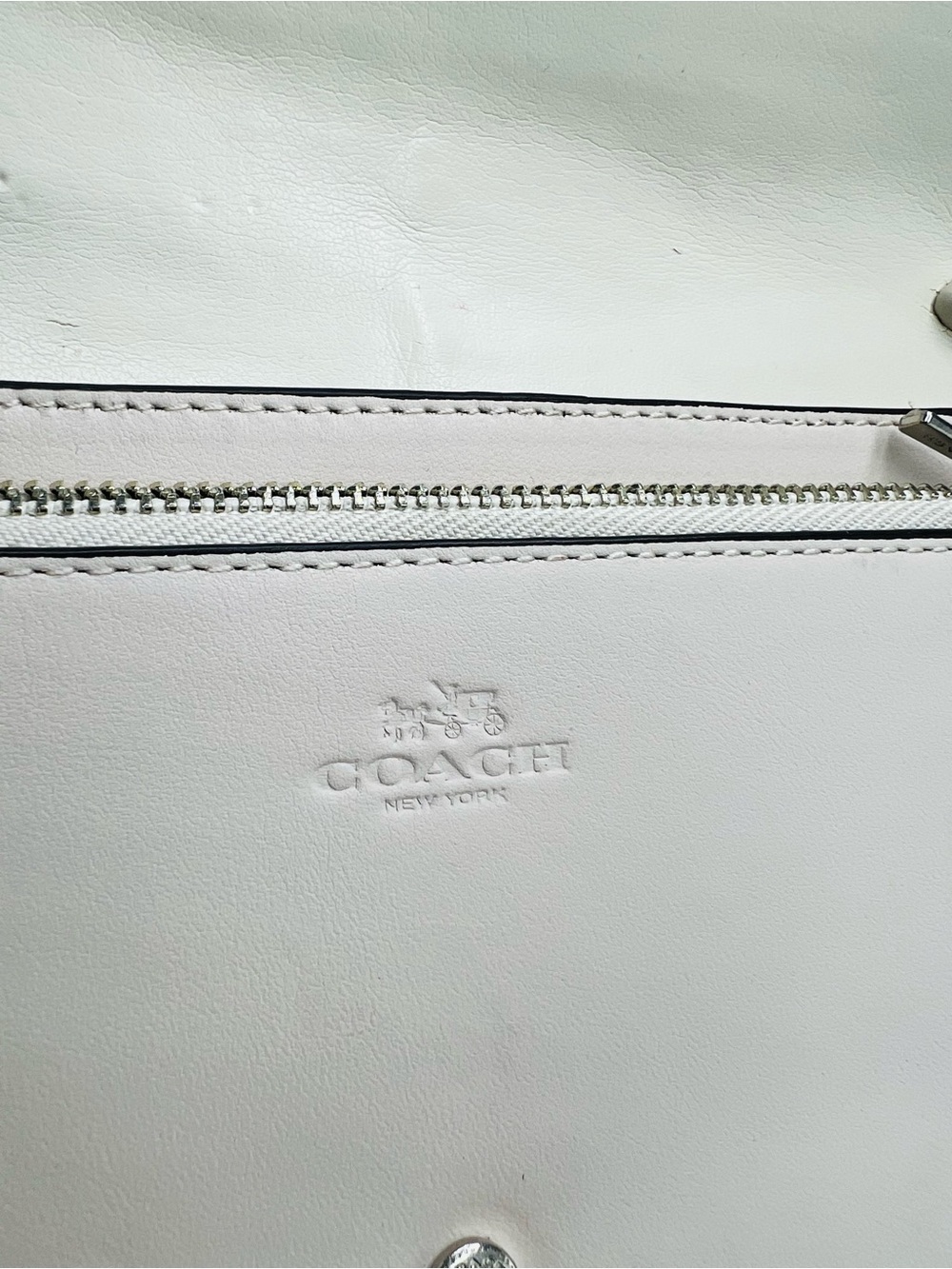 Coach Embellished Canyon Quilt Foldover Crossbody Bag - Picture 5 of 10